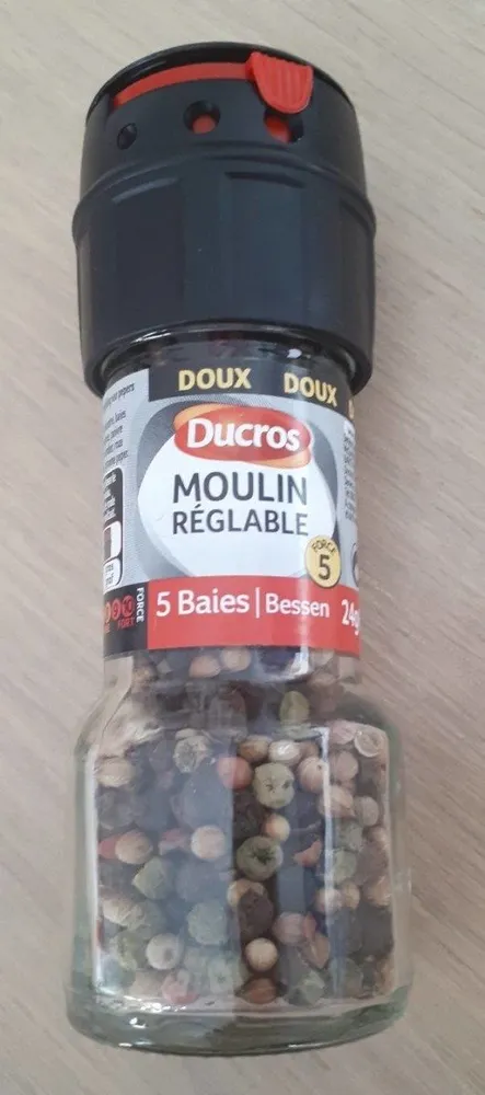 Poivre doux 5 baies