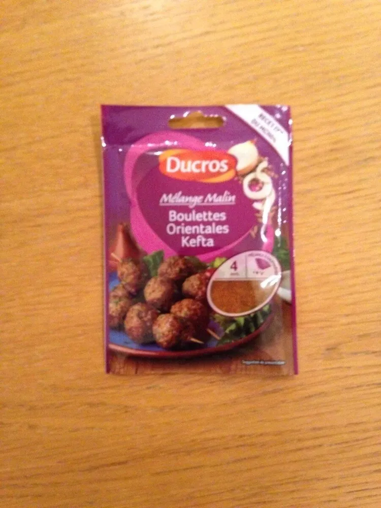 Mélange Malin Boulettes Orientales Kefta