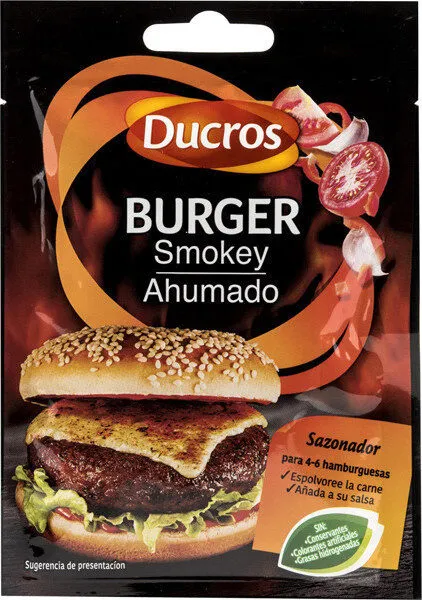 Sazonador ahumado para hamburguesas