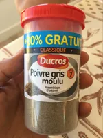 Poivre gris moulu