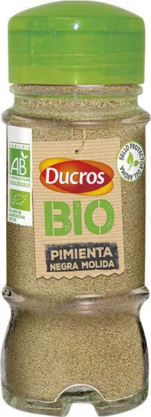 Pimienta negra molida bio
