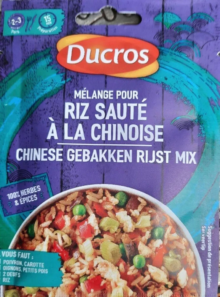 Melange pour riz sauté à la chinoise