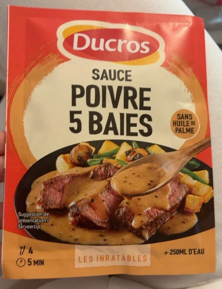 Sauce poivre 5 baies