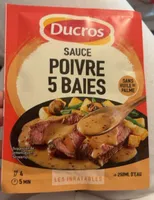 Sauce poivre 5 baies