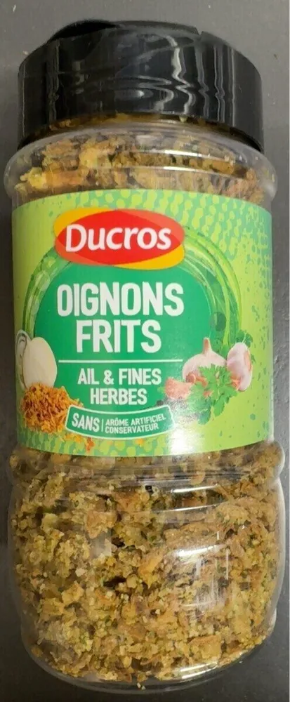 Oignons frits ail & fines herbes