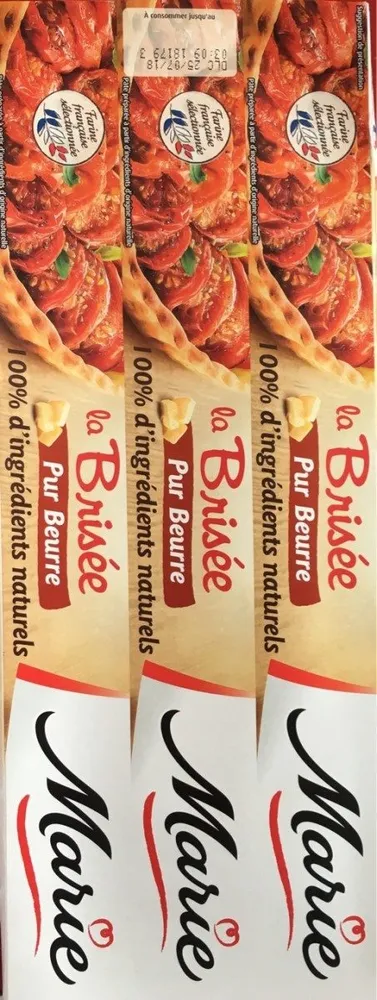 Pâte brisée pur beurre