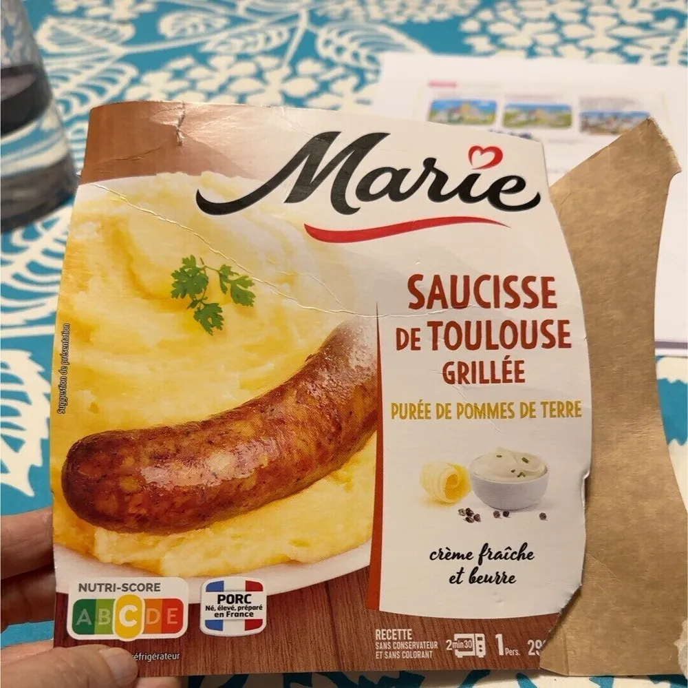 Saucisse de toulouse grilee