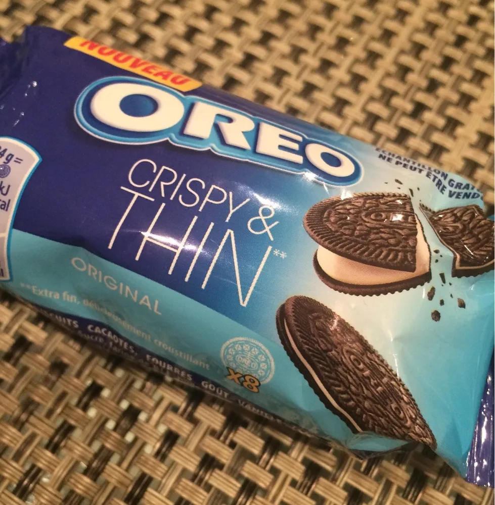 Oreo crispy & thin