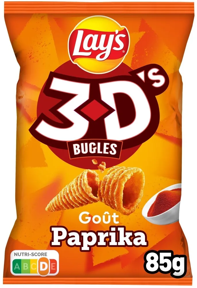 Lay's 3D's Bugles goût paprika