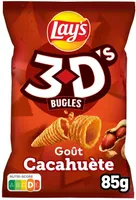 Lay's 3D's Bugles goût cacahuète