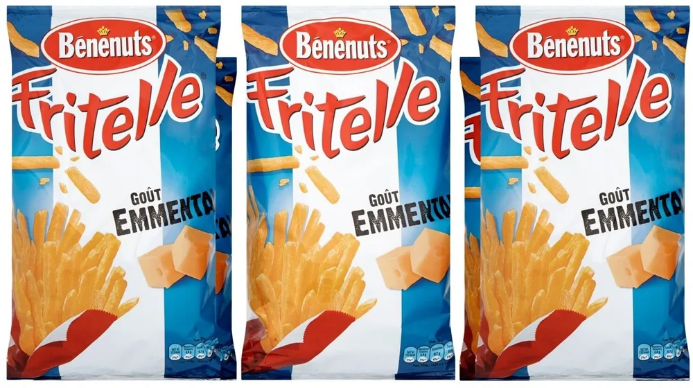 Bénénuts Fritelle Goût emmental 6 x 80 g