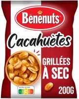 Cacahuètes grillées à sec