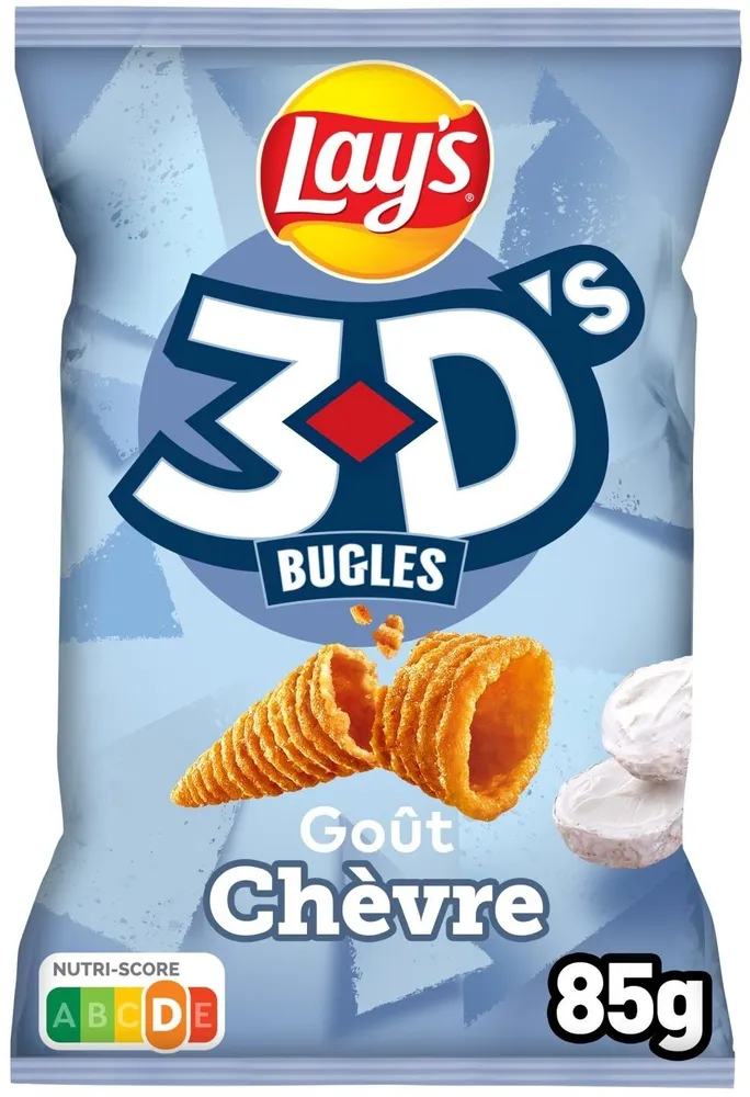 Lay's 3D's Bugles goût chèvre