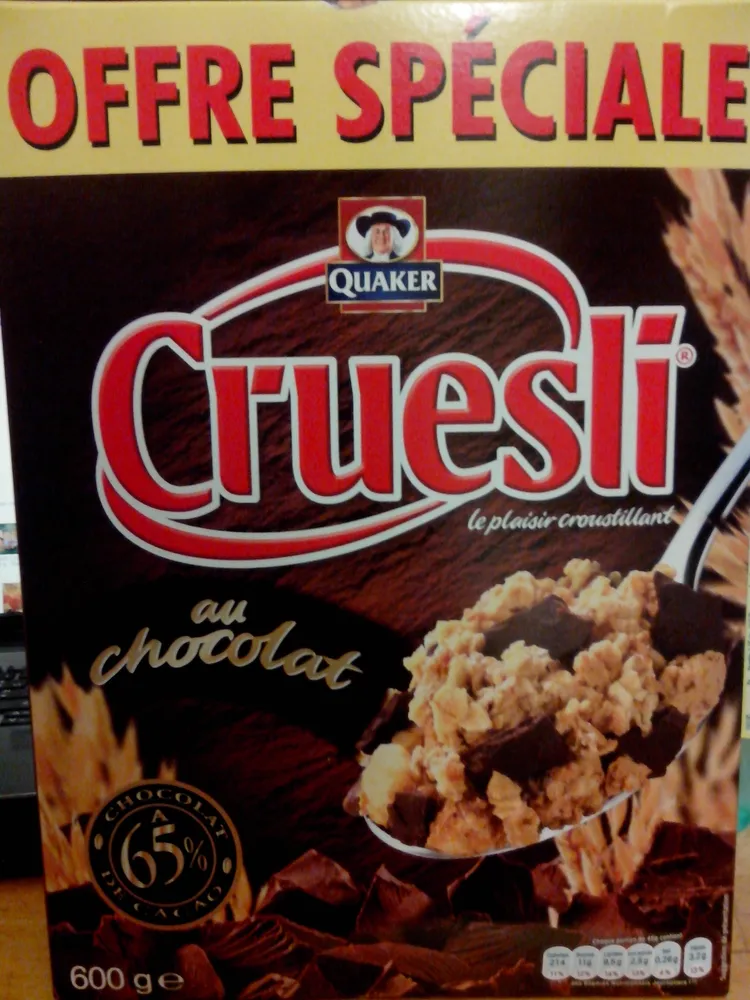 Cruesli au chocolat (Offre Spéciale)