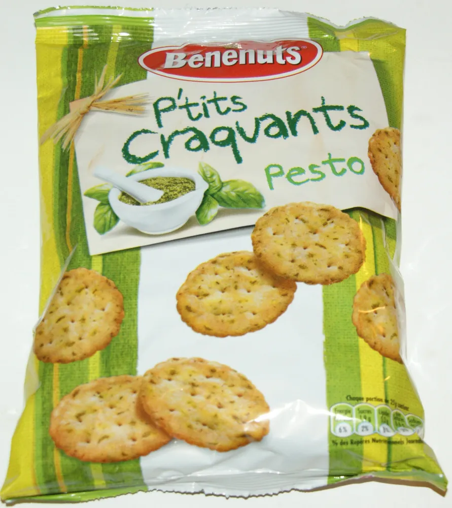 P'tits craquants pesto