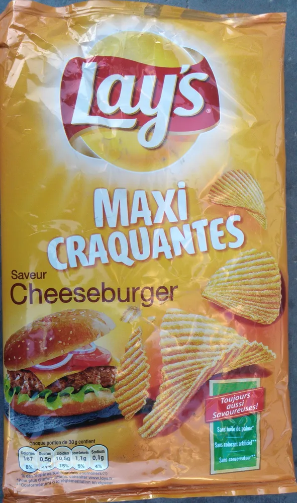 Maxi Craquantes Saveur Cheeseburger