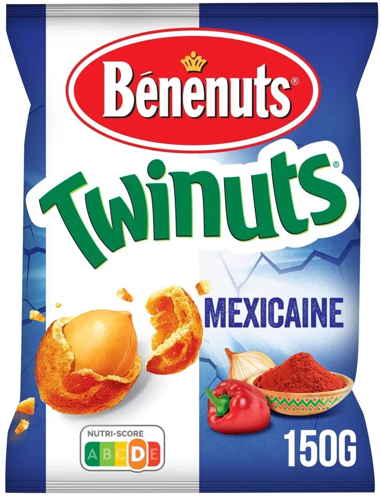 Bénénuts Twinuts Saveur mexicaine