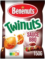 Bénénuts Twinuts saveur sauce BBQ