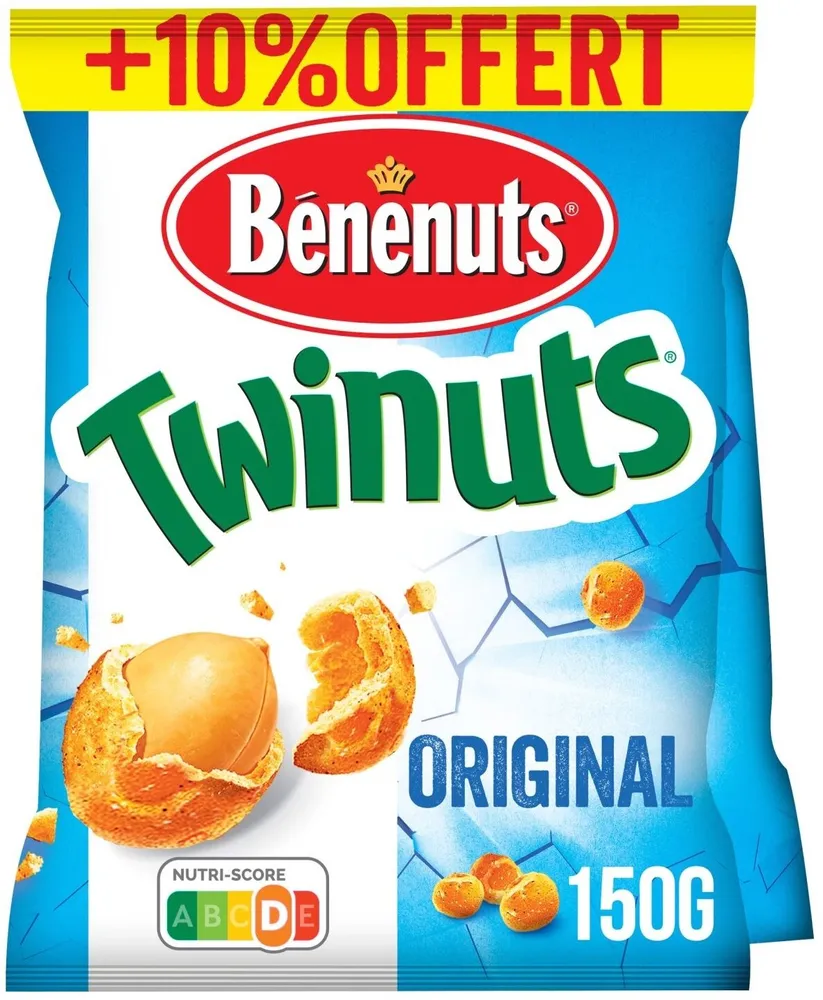 Bénénuts Twinuts original 2 x 150 g + 10% offert