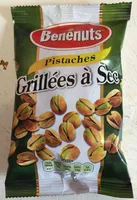Pistaches grillées à sec