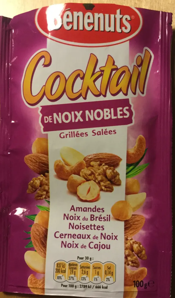 Cocktail de Noix Nobles - Grillées et salées
