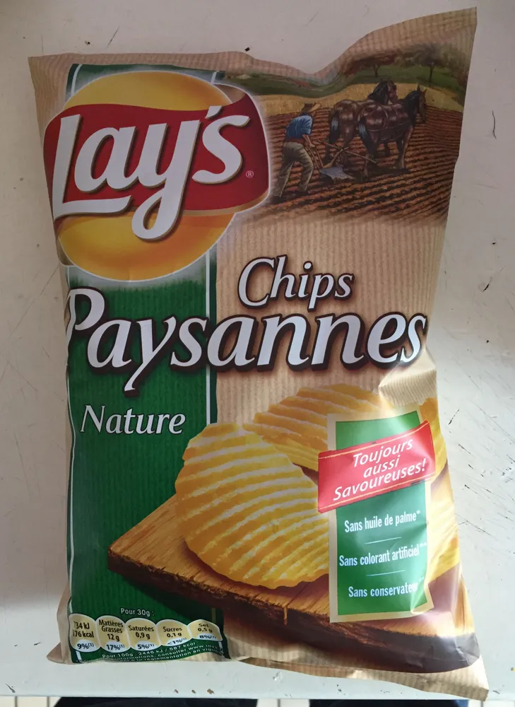 Chips Paysannes Nature