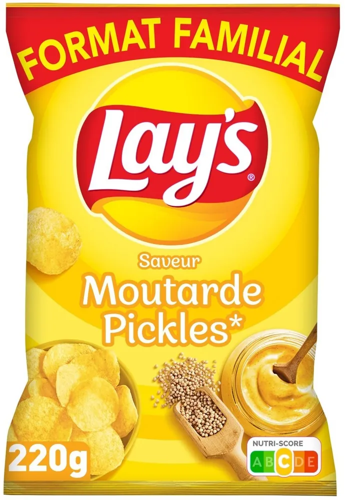 Chips lay's pickles 220g