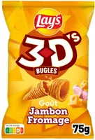 Lay's 3D's Bugles goût jambon fromage