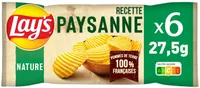 Lay's Recette paysanne nature 6 x 27,5 g