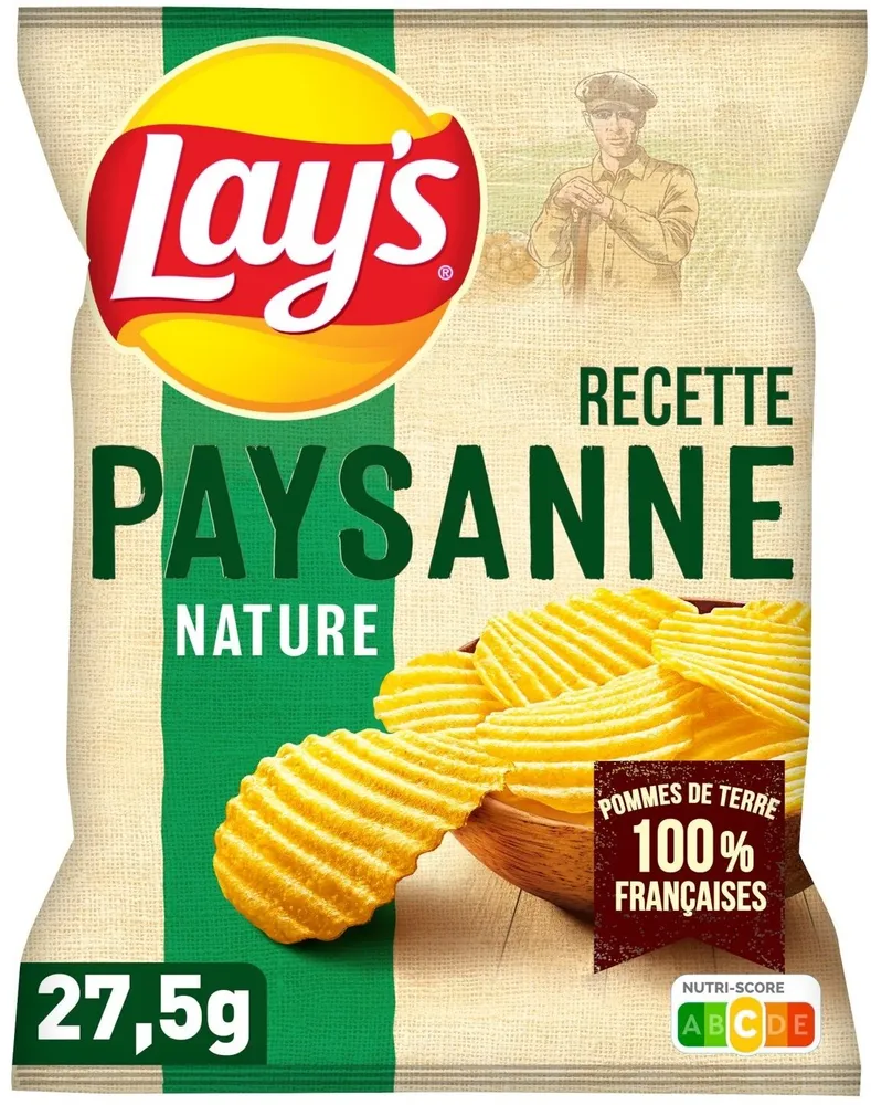 Lay's Recette paysanne nature