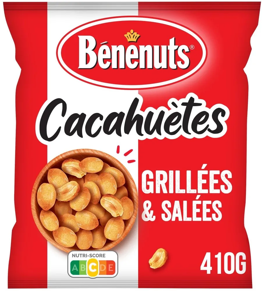 Bénénuts Cacahuètes grillées & salées
