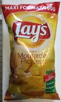 Lay's saveur moutarde pickles maxi format
