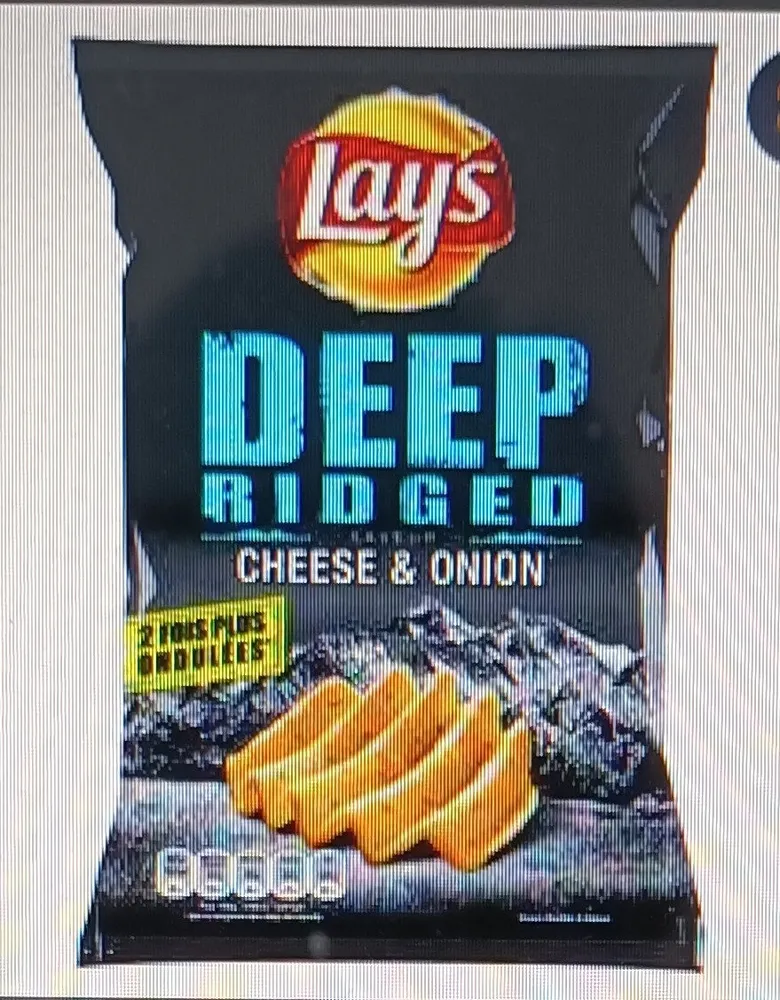 Deep Ridged Cheese & Onion