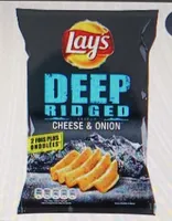 Deep Ridged Cheese & Onion