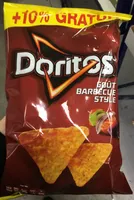 Tortilla chips de maïs goût barbecue