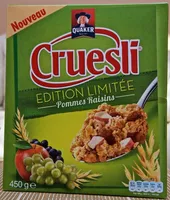 Cruesli Édition Limitée croustillant Pommes Raisins