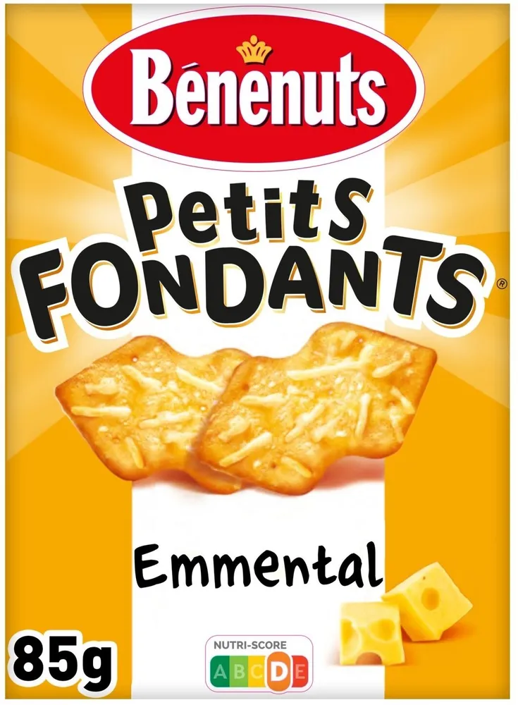Bénénuts Petits Fondants emmental