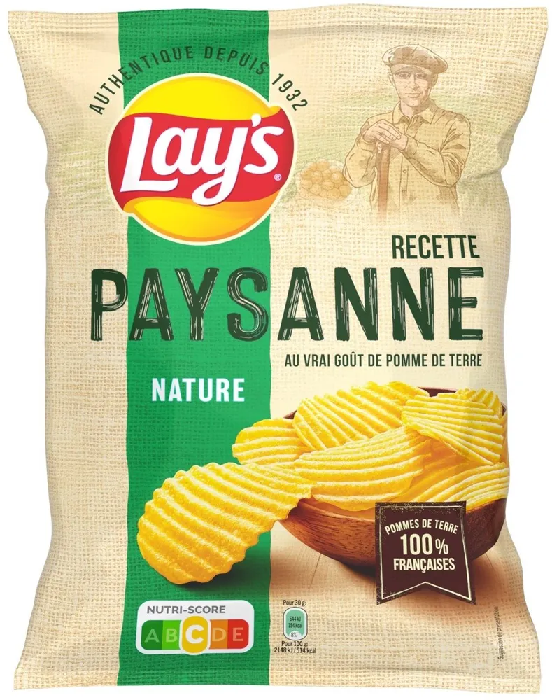 Chips paysannes