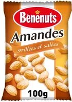 Amandes grillées et salées