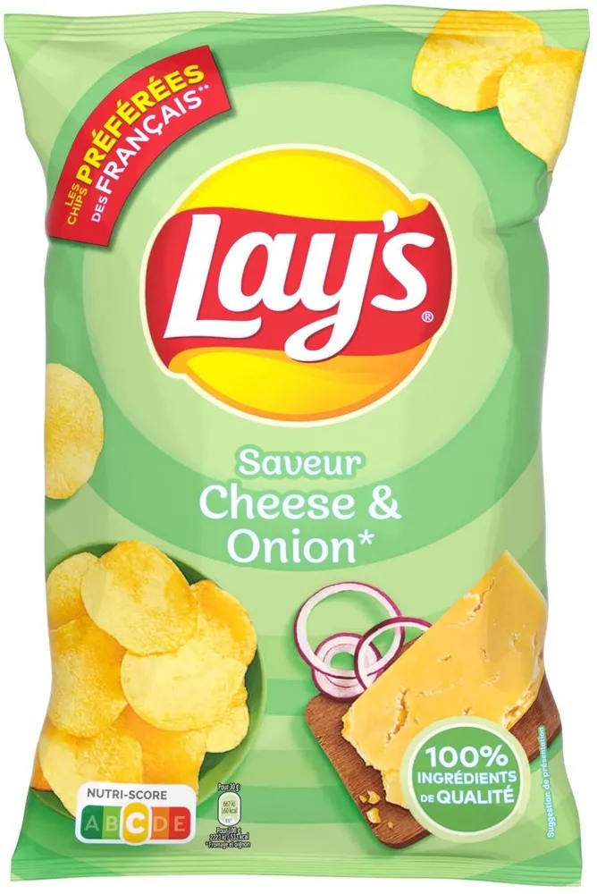 Lay's Saveur cheese & onion