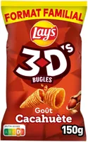 Lay's 3D's Bugles goût cacahuète format familial