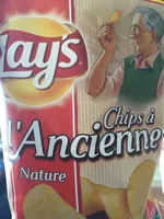 Lay's Chips à l'ancienne nature lot de 2 x 100 g