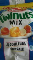 Cacahuètes 4 couleurs goût salé Bénénuts
