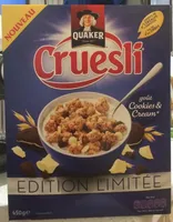 Cruesli - Goût Cookies & Cream