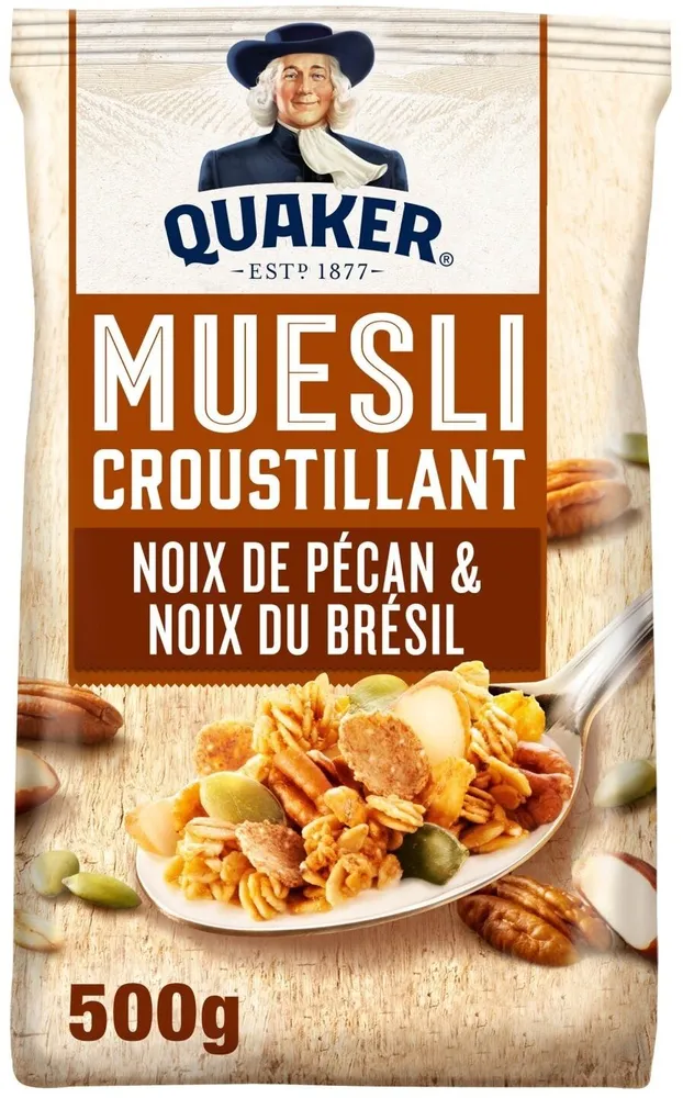 Muesli Croustillant Noix de pécan & noix du Brésil
