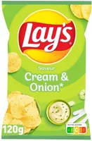 Chips saveur cream & onion