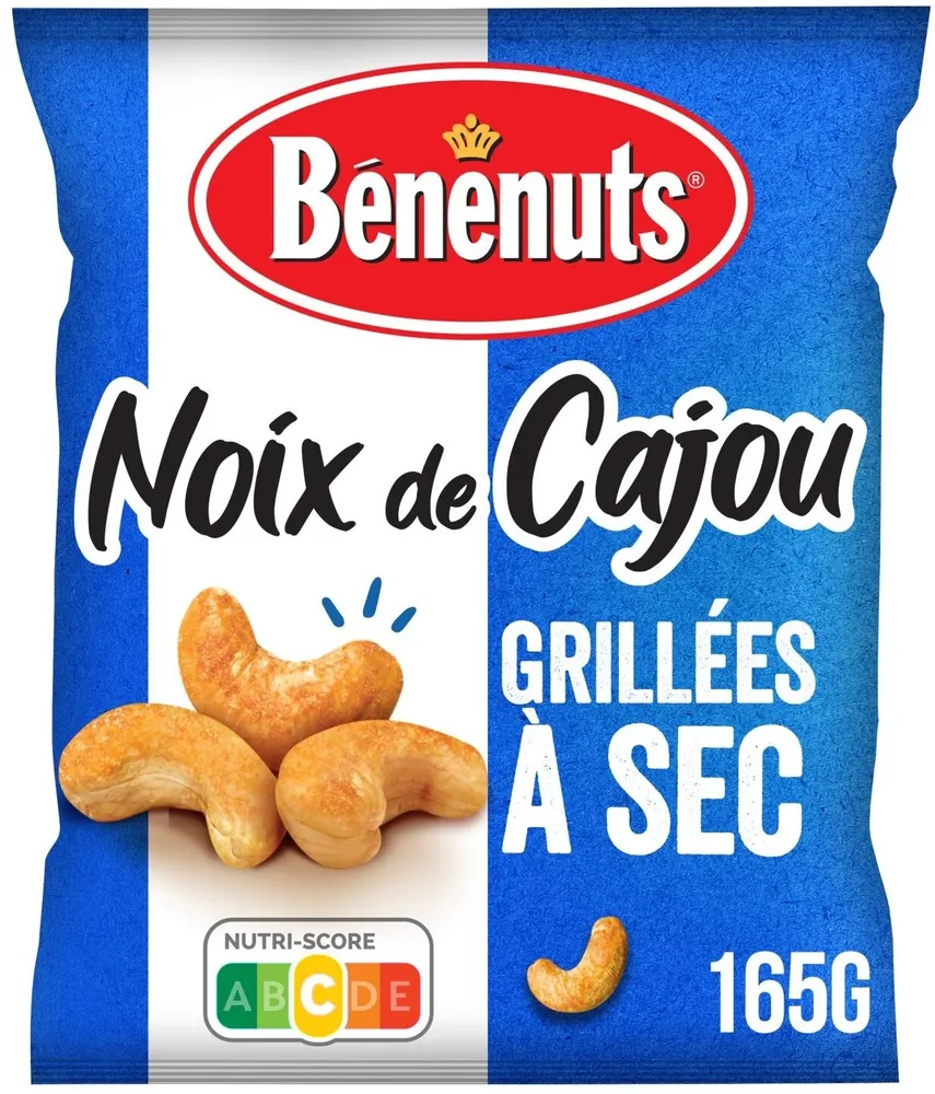 Bénénuts Noix de cajou grillées à sec