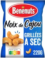 Noix de cajou grillées à sec Bénénuts