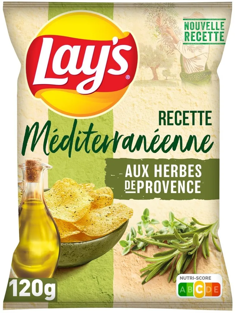 Lay's Recette méditerranéenne aux herbes de Provence