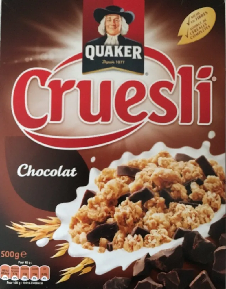 Cruesli chocolat